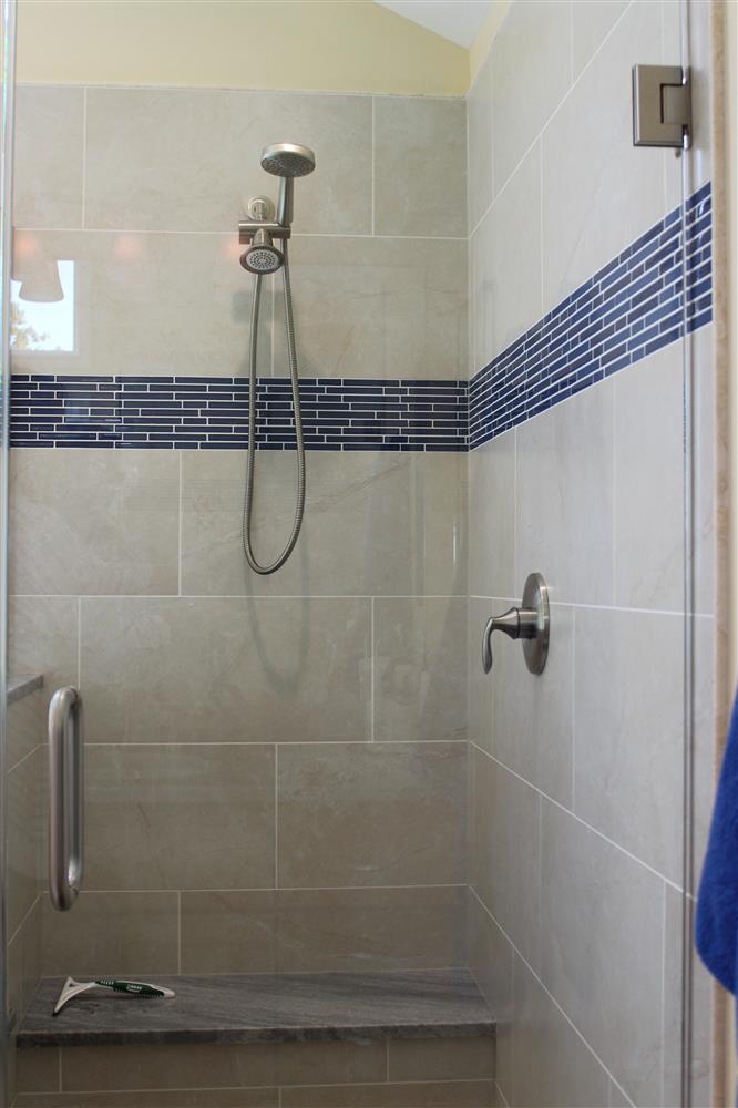 Remodeled Shower in Franksville, Wisconsin